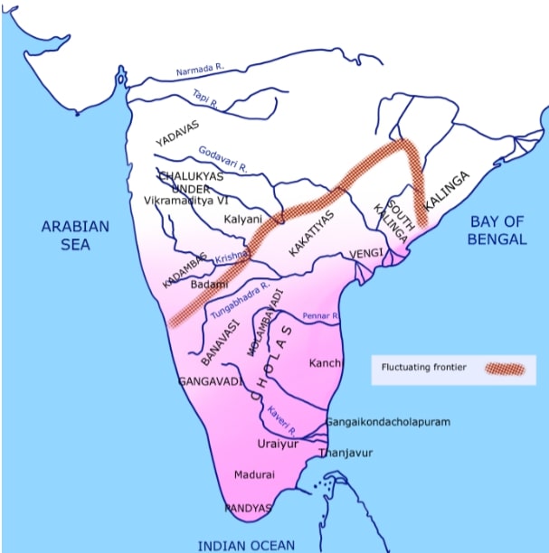 Chola Dynasty Map Of Chola Dynasty 41 OFF
