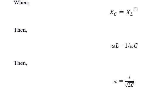 Reactance And Impedance Lcr Series Circuit Resonance 6199