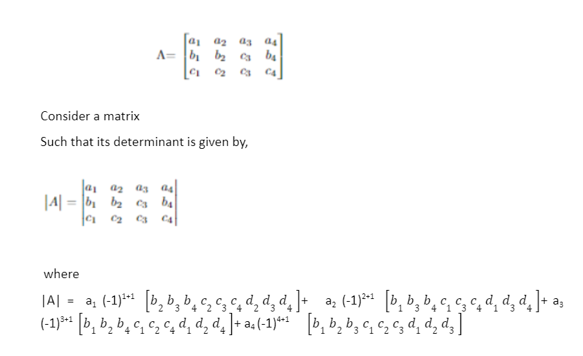 Determinants CBSE CLASS 12