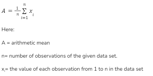 Arithmetic Mean Formula Calculator (Examples With Excel, 54% OFF