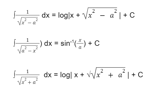 integral formulas