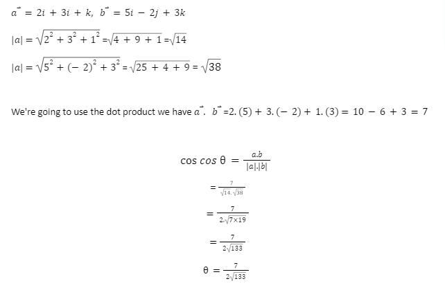 Calculate Vector Product