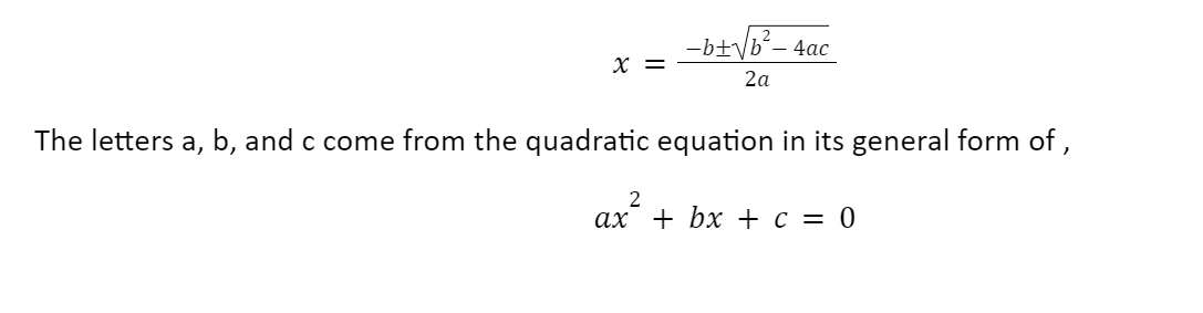 Quadratic Equation Solver