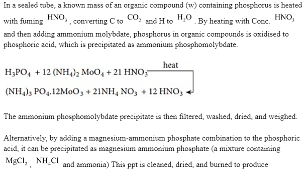 Quantitative Analysis - Meaning and Determination of Compound