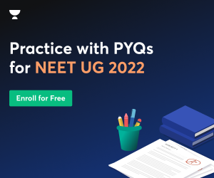 Practice with PYQ's for NEET UG 2022