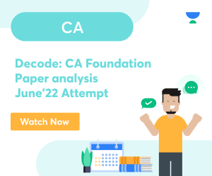 CA Foundation - Paper Analysis June 22